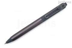 Uni-ball ZENTO Gel Pen - Flow Model - 0.5 mm - Hematite Body - Black Ink