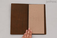 TRAVELER'S COMPANY TRAVELER'S notebook Starter Kit - Regular Size - Olive Leather