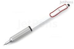 Uni Jetstream Edge Ballpoint Pen - 0.28 mm - White Red Body