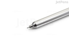 OHTO GS01 Ballpoint Pen - 0.7 mm - Silver - Black Ink